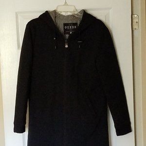 Guess Outerware hooded quilted walker jacket